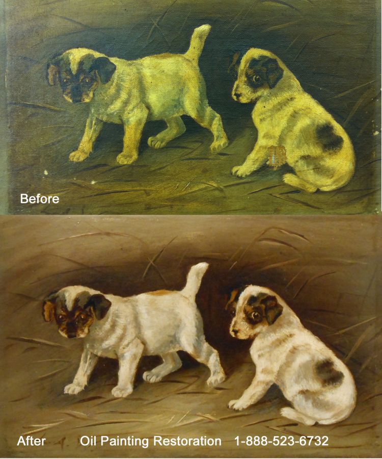 Oil Painting Restoration, Repair & Cleaning Cost